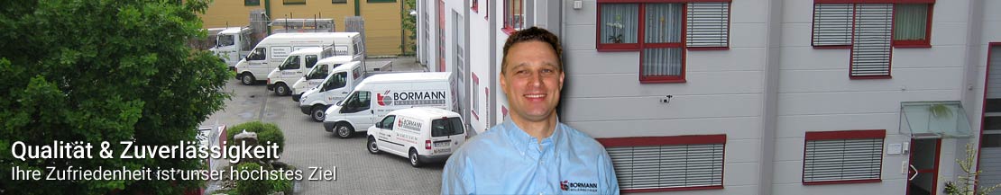 Peter Bormann erklärt die Firmenphilosophie von Malerbetrieb Bormann in Hösbach